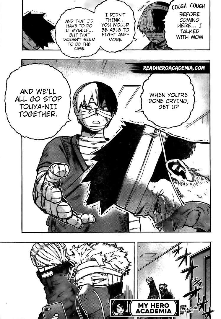 Boku no Hero Academia Chapter 302 16